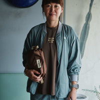 Sato Wind Blouson 2 : Color Blue Grey