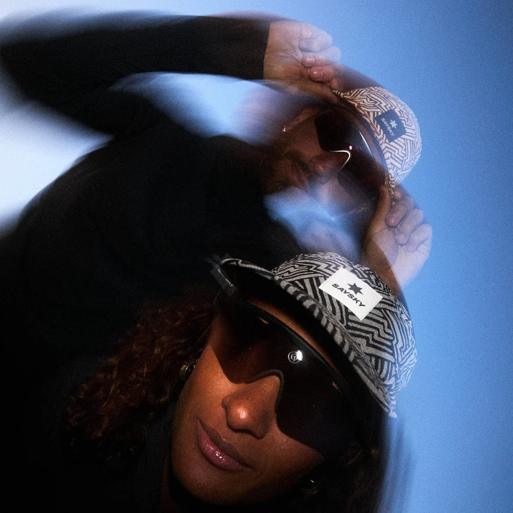 ランニングキャップ OUACA103c1050 Combat Reflective Cap - Black Aop [ユニセックス]