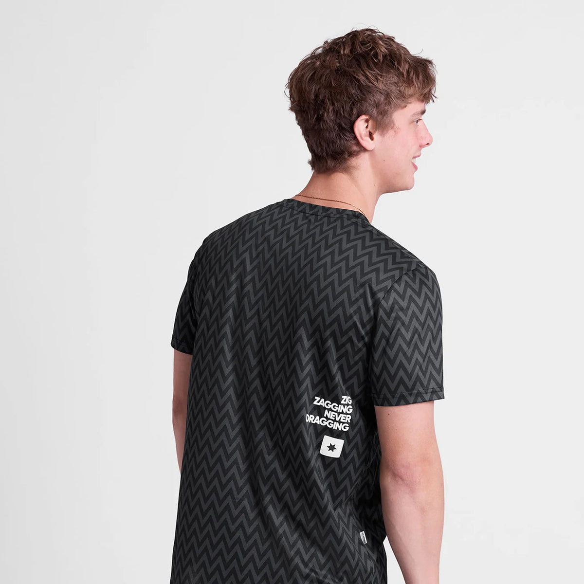ランニングTシャツ SM25026c1062 Zig Zag Combat T-shirt - Blackzigzag [メンズ]