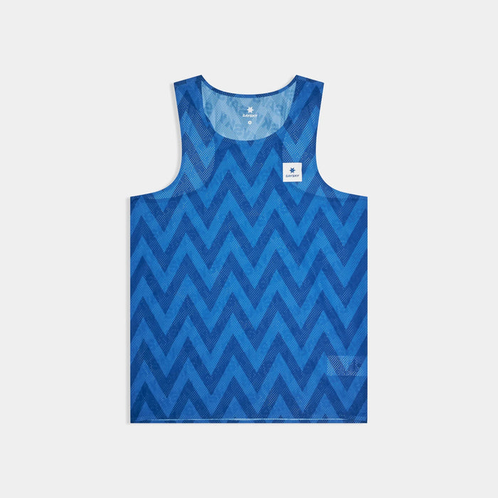 レースシングレット SM30022c1063 Zig Zag Flow Air Singlet - Bluezigzag [メンズ]