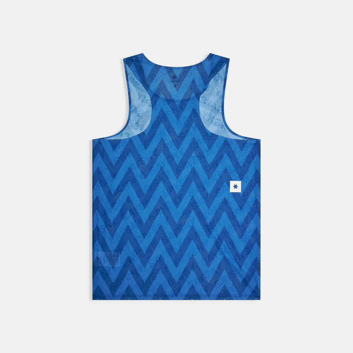 レースシングレット SM30022c1063 Zig Zag Flow Air Singlet - Bluezigzag [メンズ]