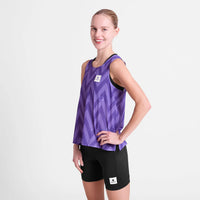 レースシングレット SW30011c1061 W Zig Zag Flow Air Singlet - Purplezigzag [レディーズ]