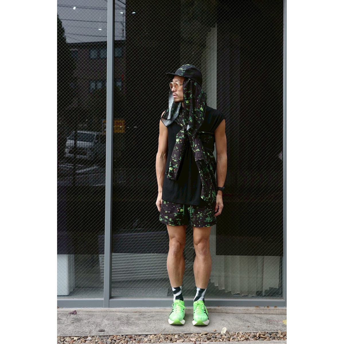 NIGHTCAMO RACING PRO SHORTS / RGP-15-1　BLACK