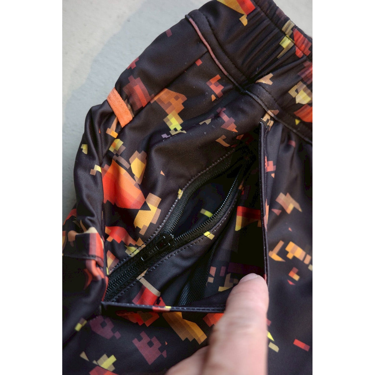 NIGHTCAMO DOCKING SHORT TIGHTS / RGP-06-5 BROWN