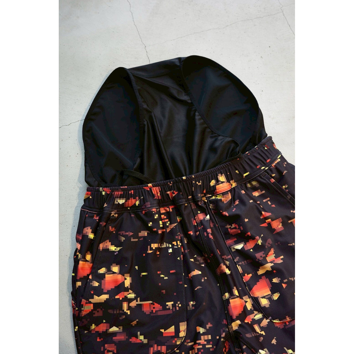 NIGHTCAMO DOCKING SHORT TIGHTS / RGP-06-5 BROWN