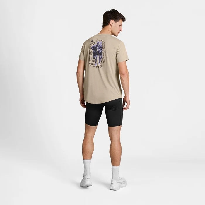ランニングTシャツ SM25039c8001 Statement Combat Pro T-shirt - Sand [メンズ]