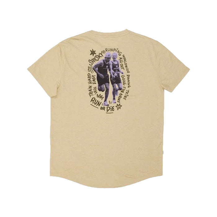 ランニングTシャツ SM25039c8001 Statement Combat Pro T-shirt - Sand [メンズ]
