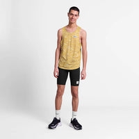 レースシングレット SM30005c1064 Tiger Combat Singlet - Yellowcamo [メンズ]