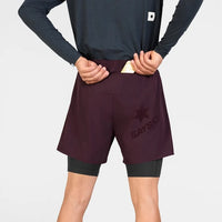 ランニングショーツ SM40002c512 Pace 2-in-1 Shorts 5`` - Burgundy [メンズ]