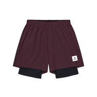 ランニングショーツ SM40002c512 Pace 2-in-1 Shorts 5`` - Burgundy [メンズ]