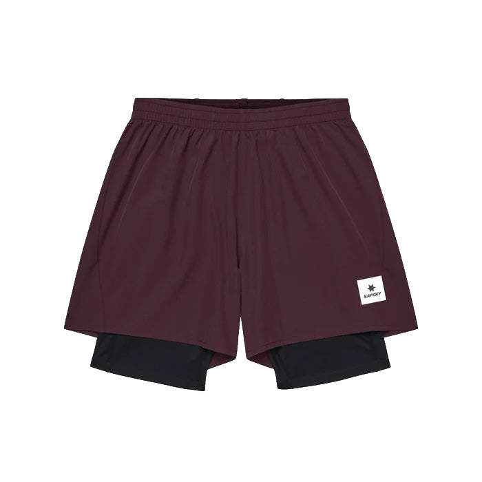 ランニングショーツ SM40002c512 Pace 2-in-1 Shorts 5`` - Burgundy [メンズ]