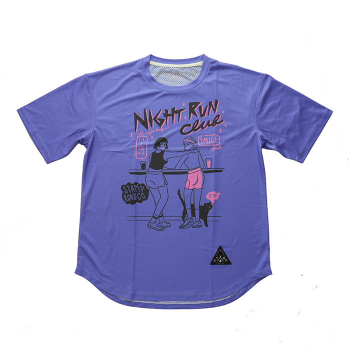 STAMP WIDE TEE (NIGHT RUN CLUB)