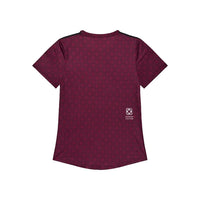 ランニングTシャツ SW25018c1078 W Couture Combat T-shirt - Burgundy Aop [レディーズ]
