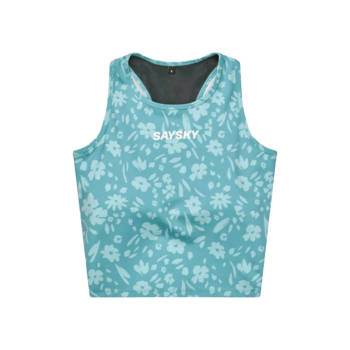 クロップトップ SW30017c1066 W Flower Combat Crop Top - Lightblueflower [レディーズ]