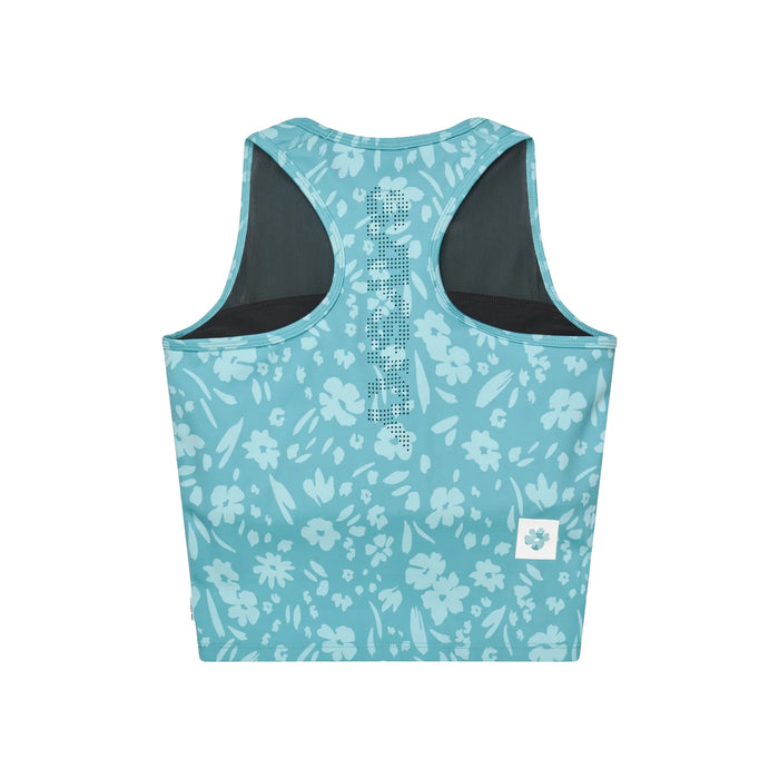 クロップトップ SW30017c1066 W Flower Combat Crop Top - Lightblueflower [レディーズ]