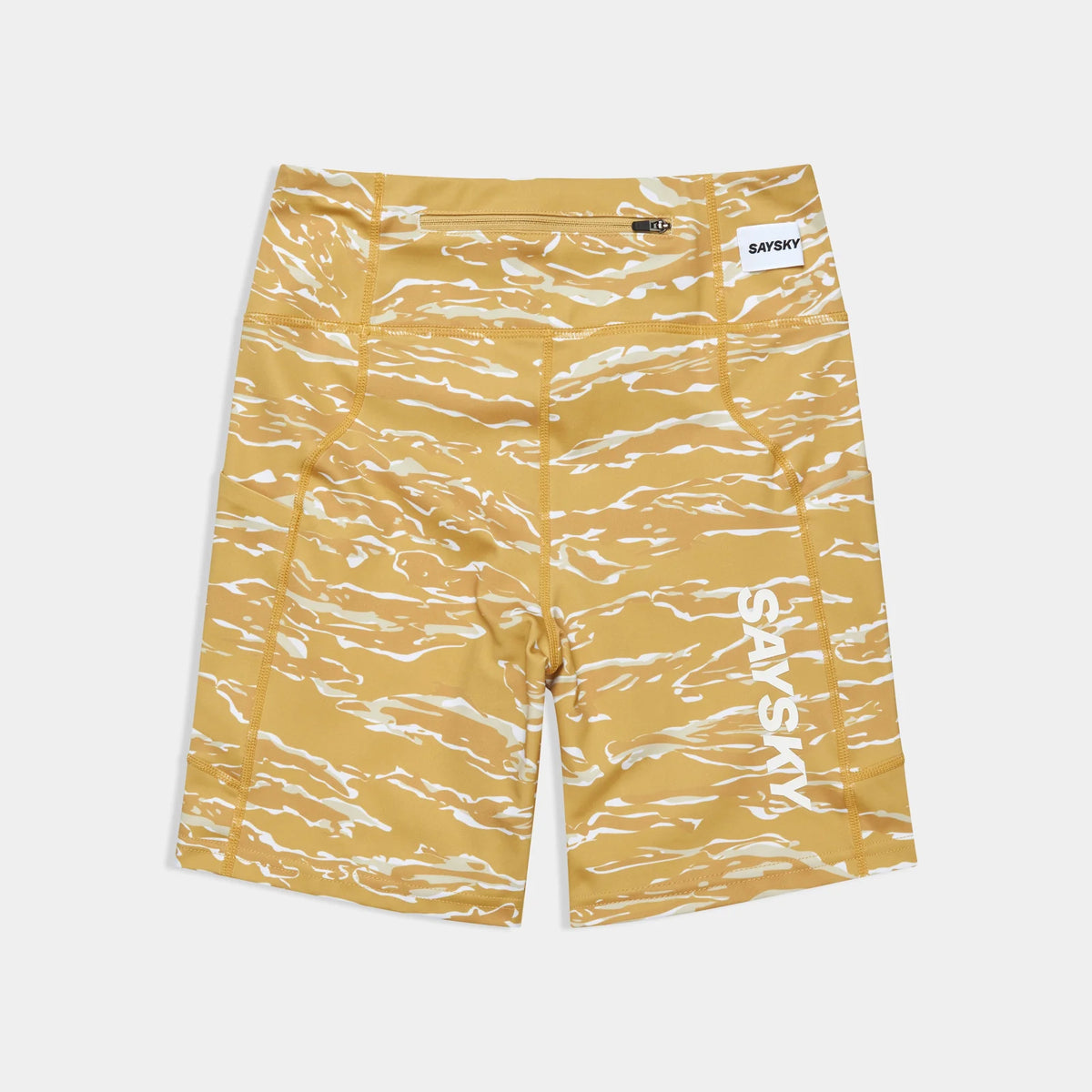 ランニングタイツ SW55004c1064 W Tiger Combat+ Short Tights 7inch - Yellowcamo [レディーズ]