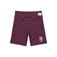 ショートタイツ SW55013c1078 W Couture Combat+ Short Tights 7inch - Burgundy Aop [レディーズ]