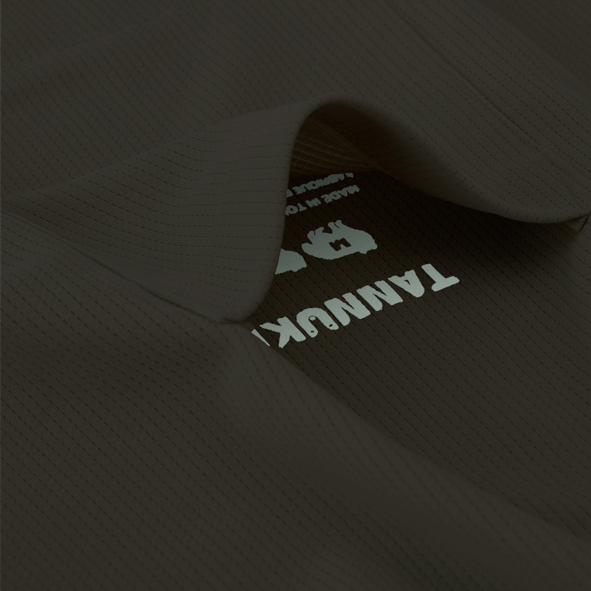 Waffle TRC BigT : Color Sepia2/ Print Color Light Blue