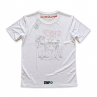 STAMP GRAPHIC RUN TEE (WALK ON THE WILD SIDE)