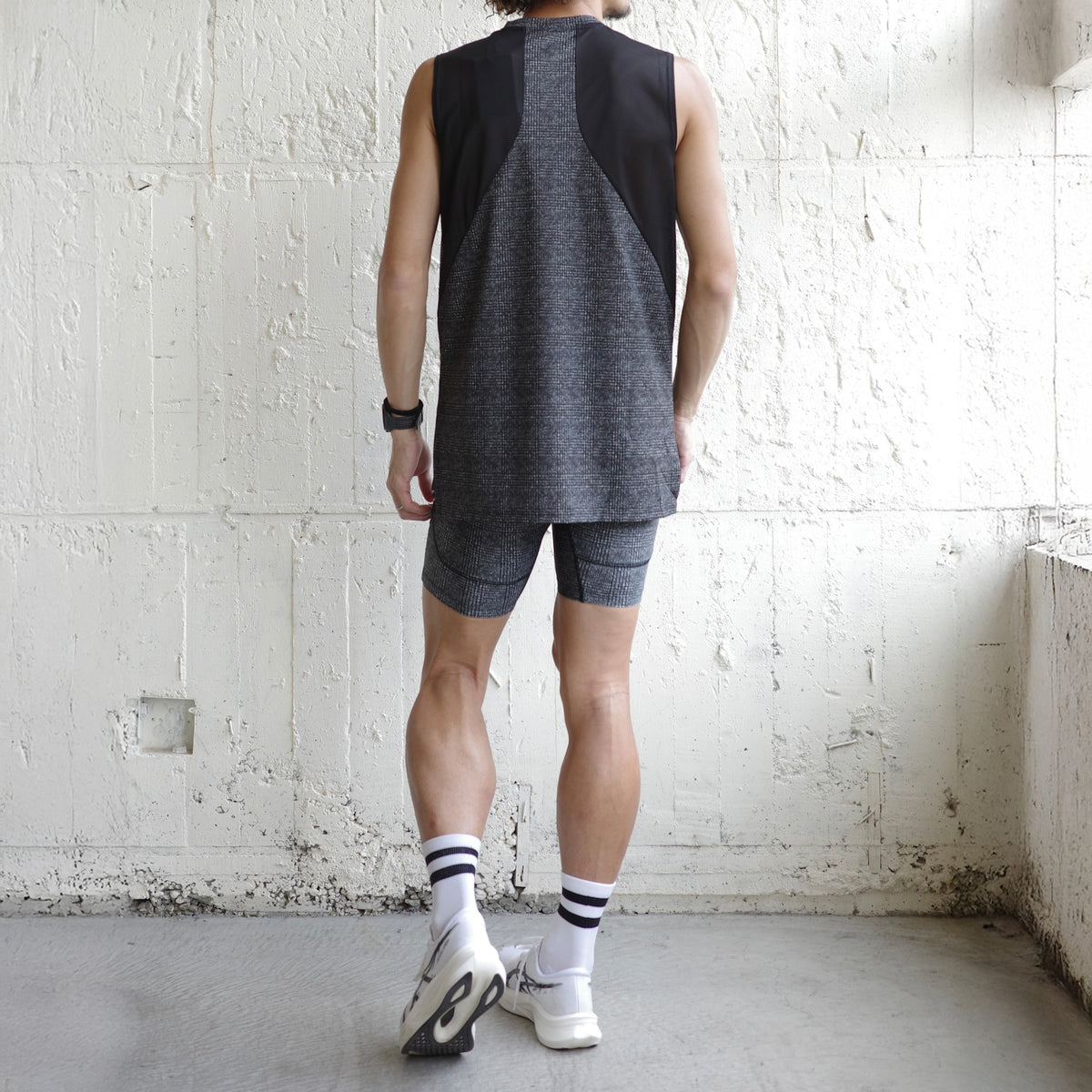 NOSTALGIC  DOCKING SHORT TIGHTS GLEN GLAY