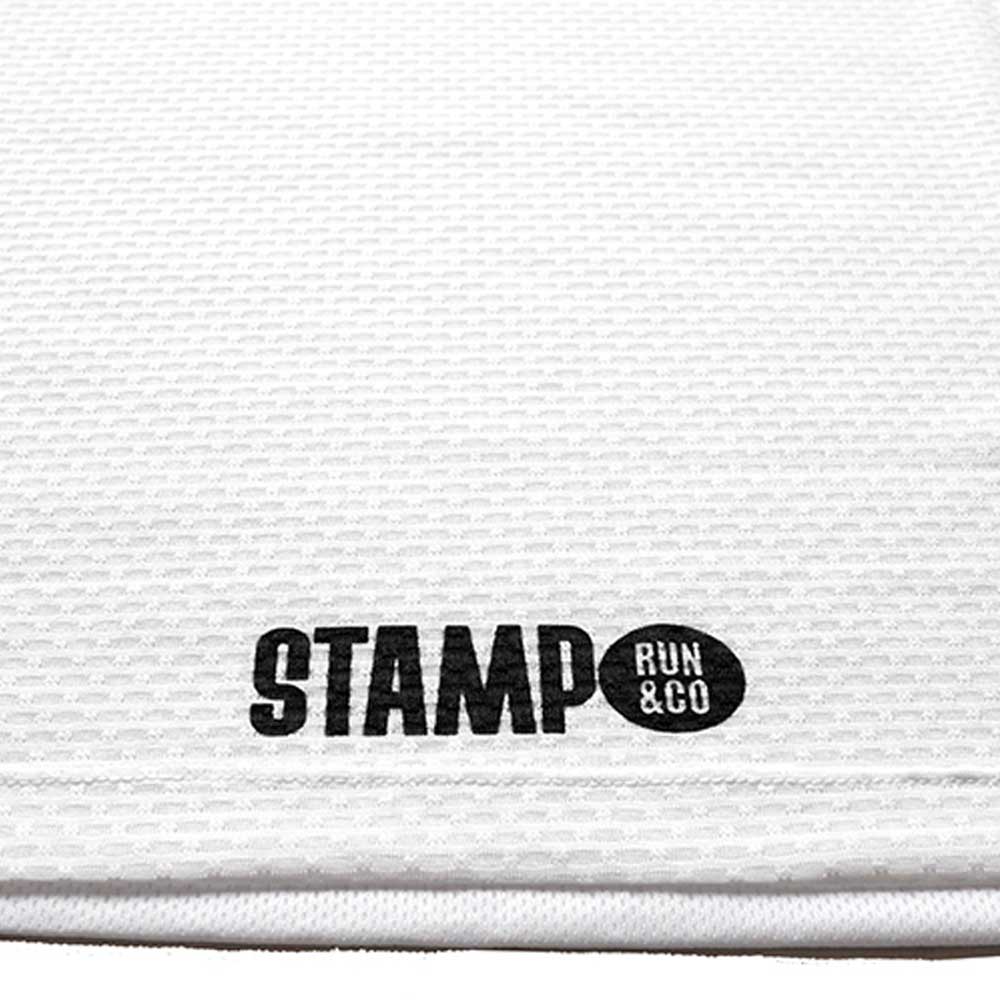 STAMP GRAPHIC RUN TEE (TWO CATS -WHITE-)