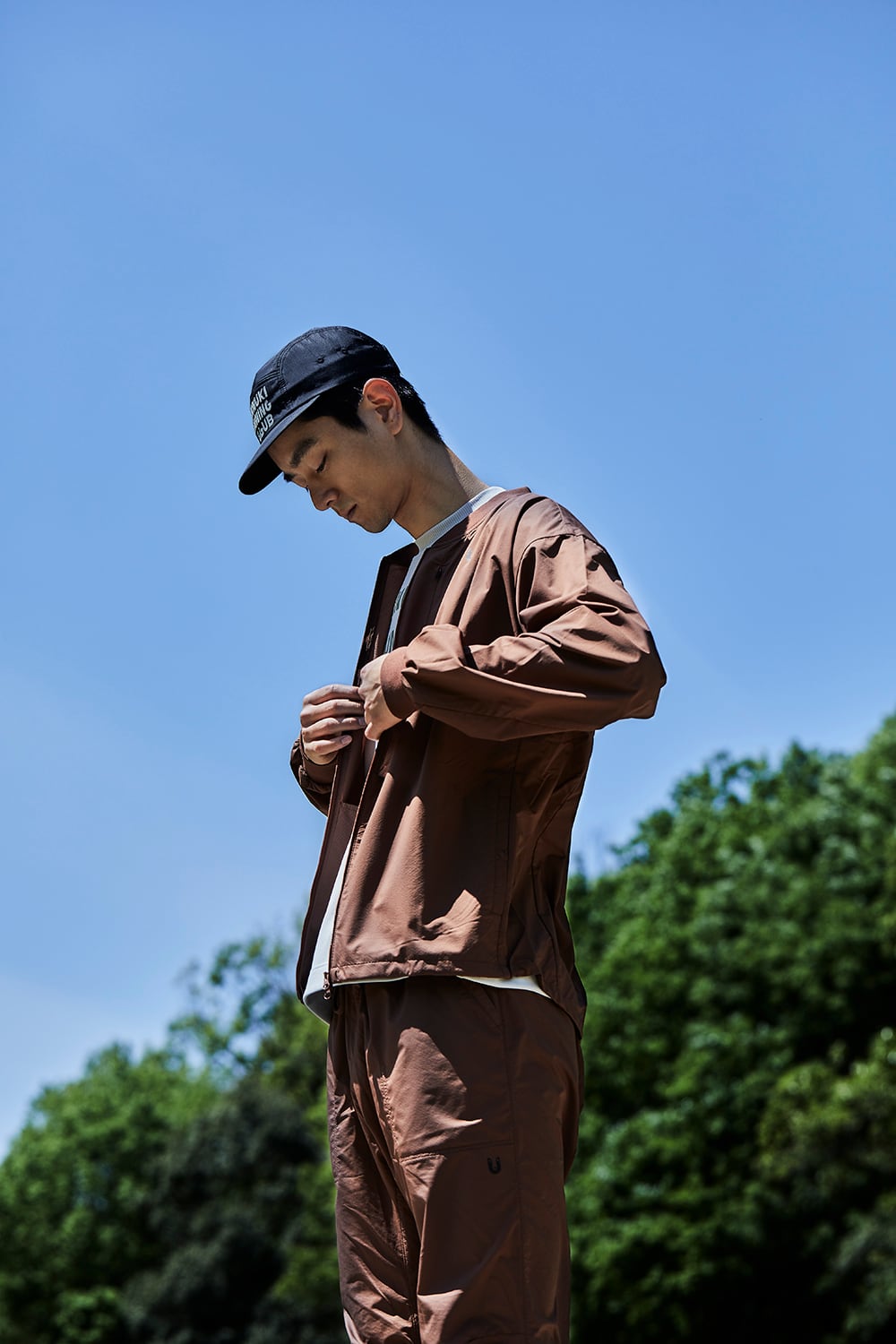 Sato Synthetic Mesh Cap 2 : Color Black / Grey