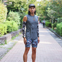 Jump Out Sleeveless(Gray)