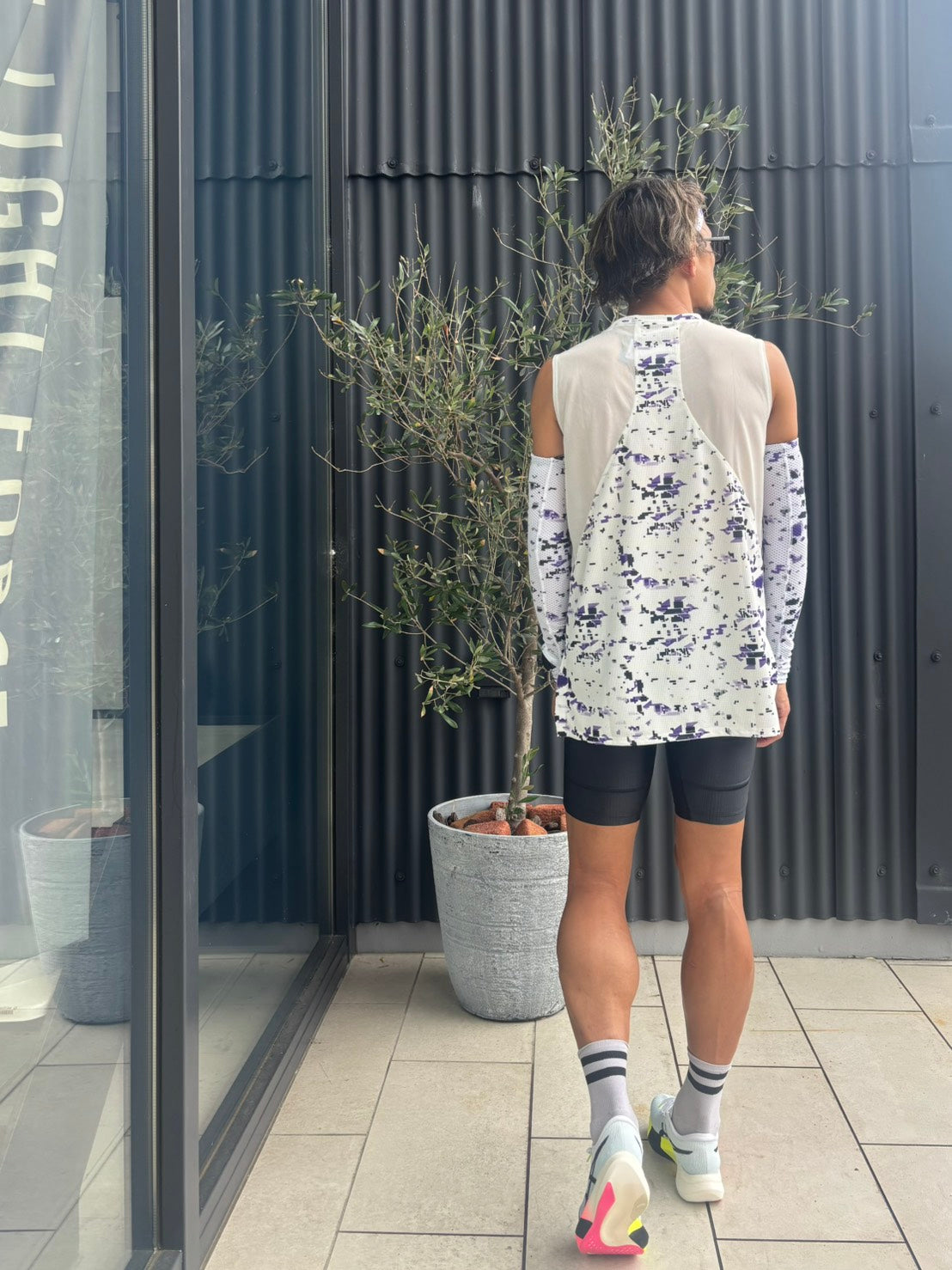RYOGEN × CONNECTED NIGHTCAMO SLEEVELESS WHITE