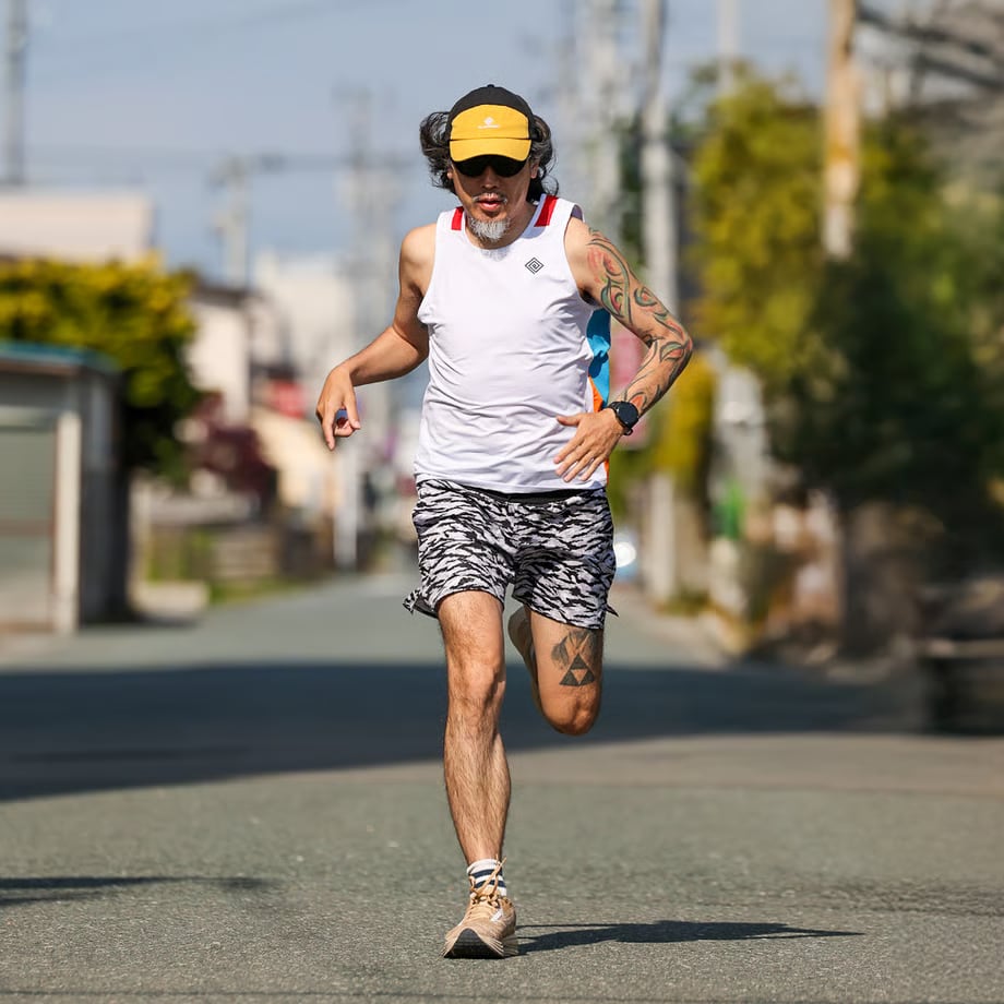 Universal Shorts -Gray　メンズレディースランニングショーツ