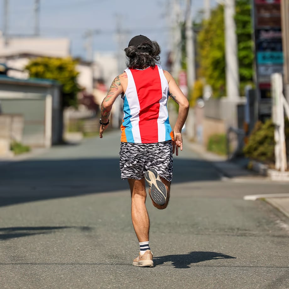 Universal Shorts -Gray　メンズレディースランニングショーツ
