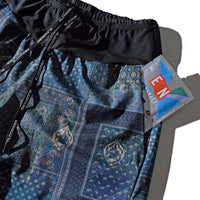 Universal Shorts -Navy　メンズレディースランニングショーツ
