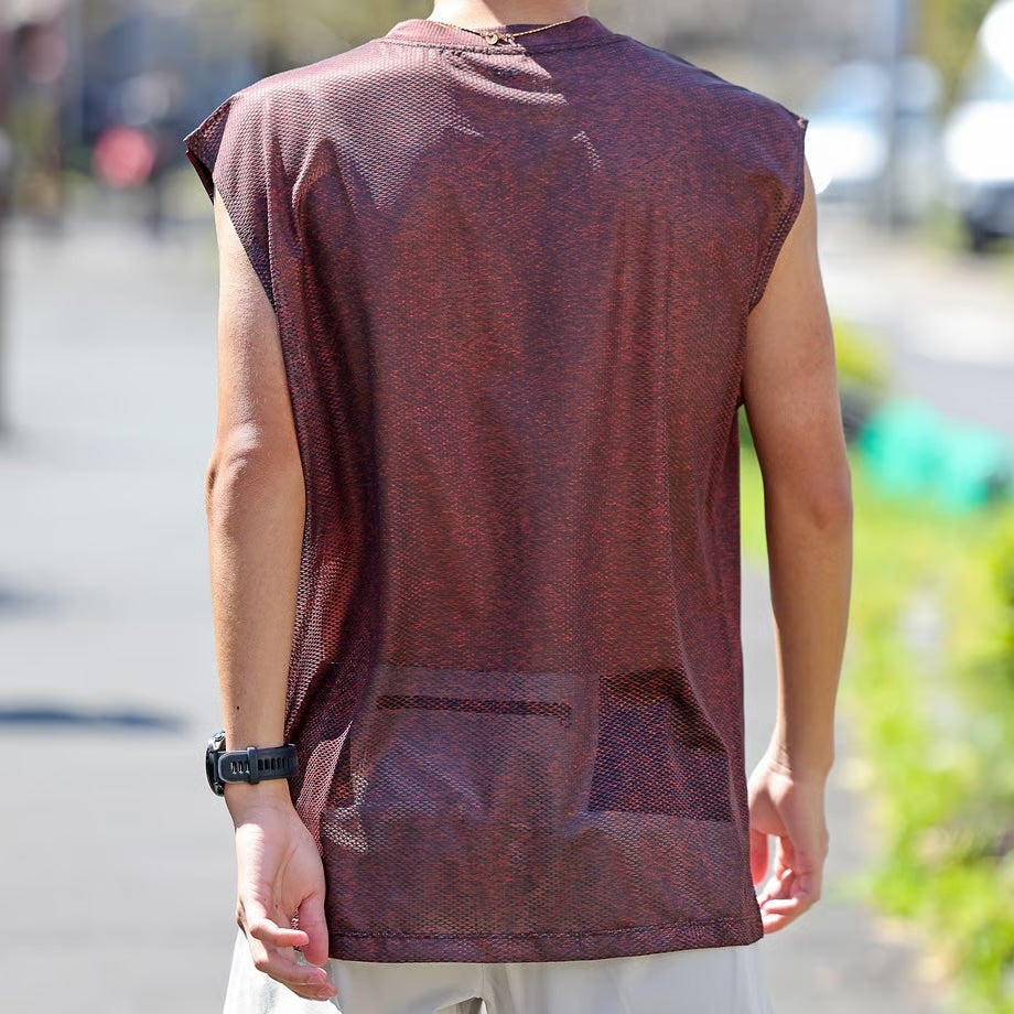 Wide Sleeveless(Brown) E1225716
