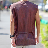 Wide Sleeveless(Brown) E1225716