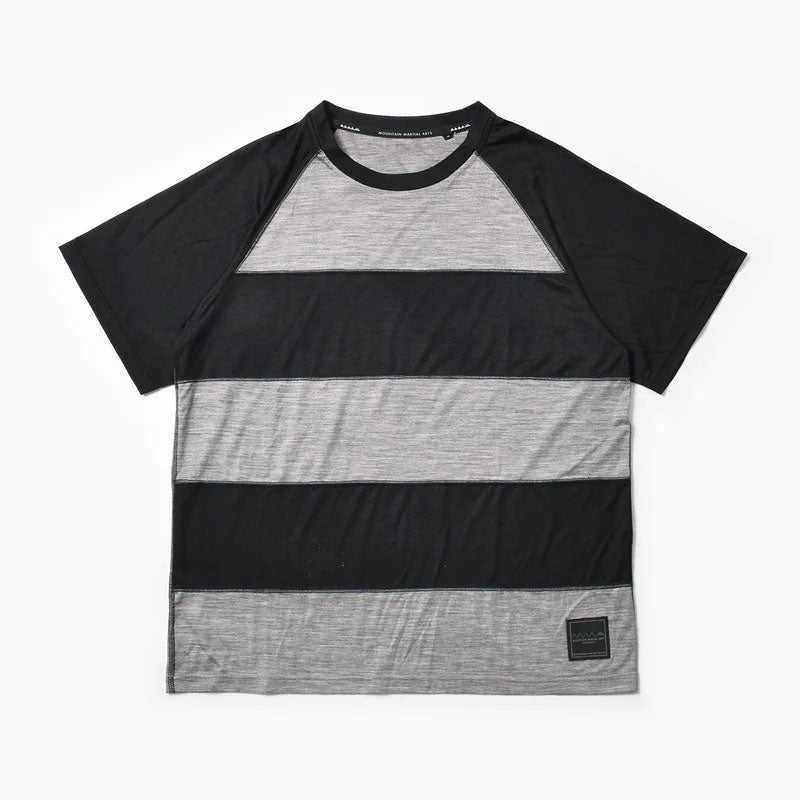 MMA BB Reda Border Wool Tee “JEROME” (Black)