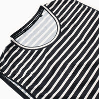 MMA POLARTEC®︎ Border Sleeve-less (Black_White)