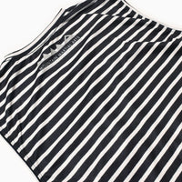 MMA POLARTEC®︎ Border Sleeve-less (Black_White)