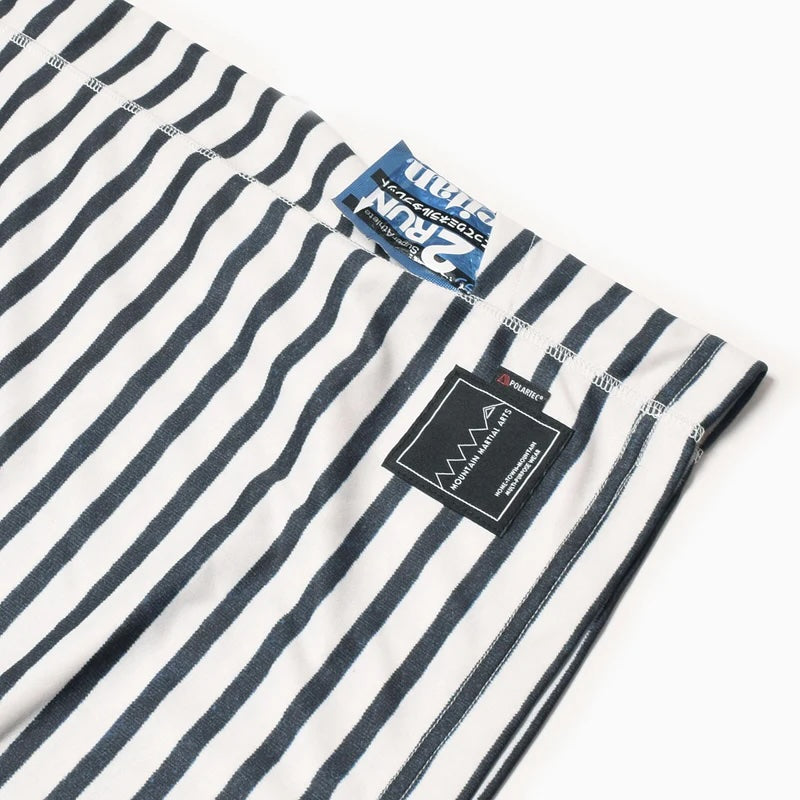MMA POLARTEC®︎ Border Sleeve-less (White_Navy)
