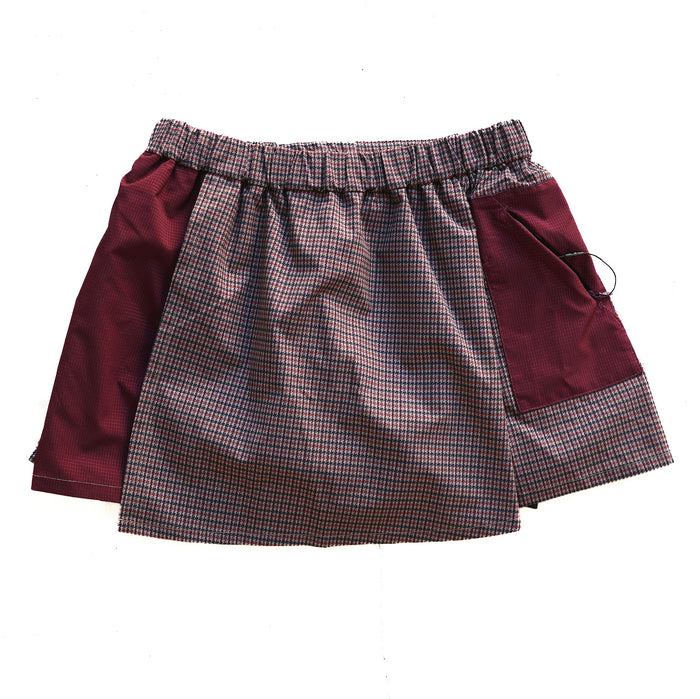 GUNCLUB DOCKING RUN SKIRTBROWN