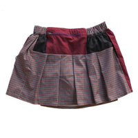 GUNCLUB DOCKING RUN SKIRTBROWN