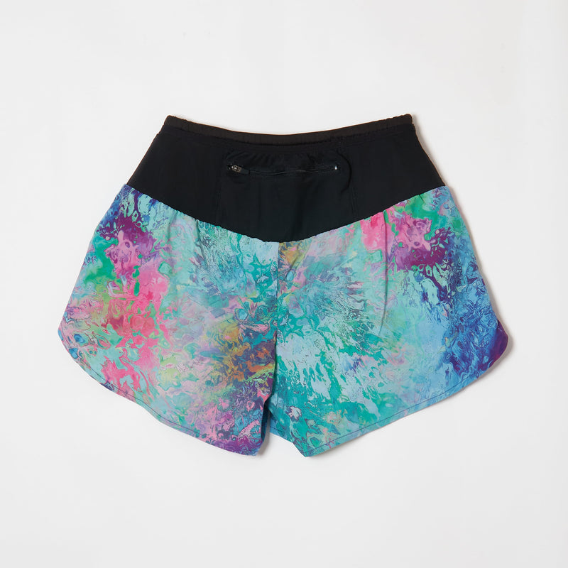 【JINGER】ウィメンズ　マルチポケット付きランニングパンツ【JF-2068/BLU】