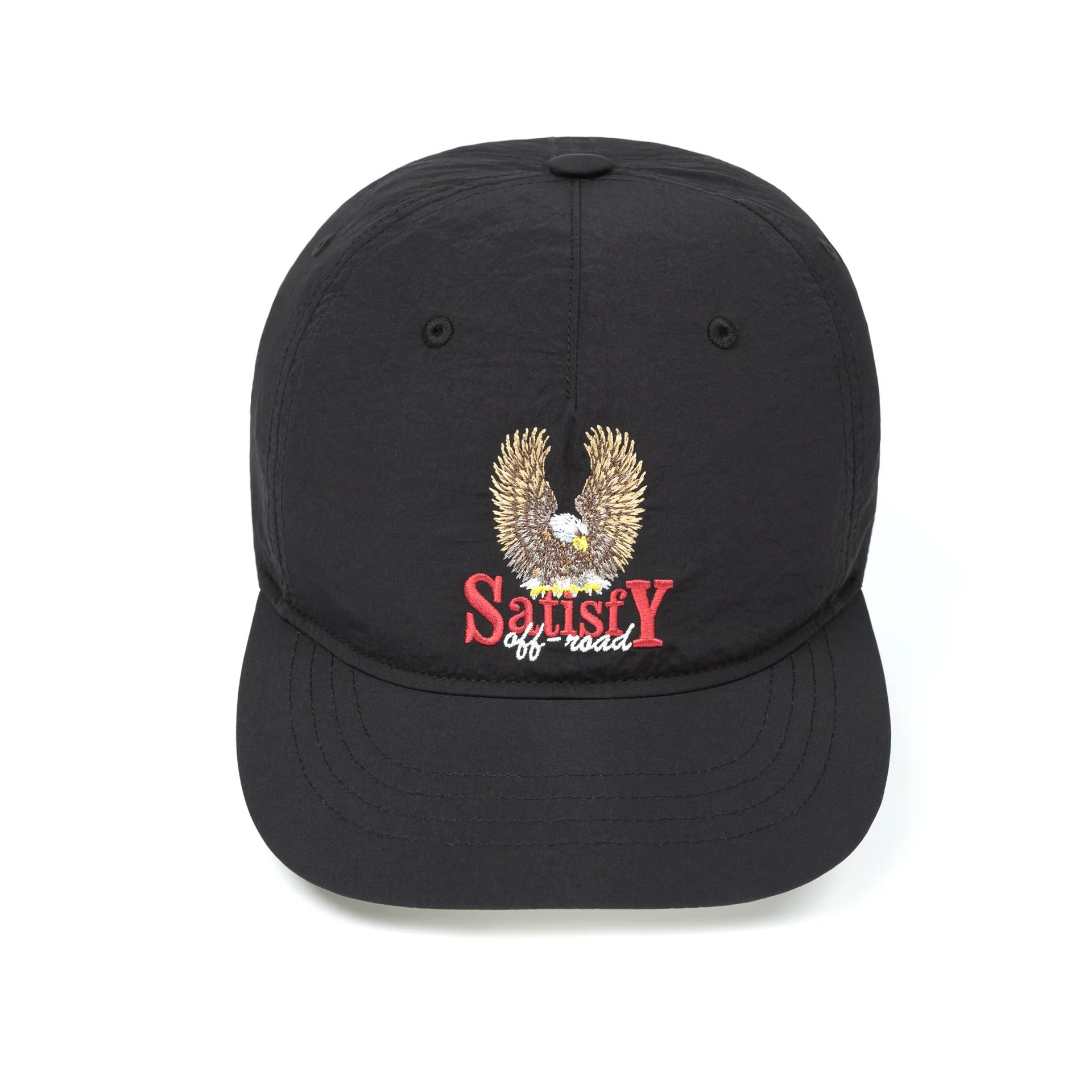 帽子 SATISFY / FliteSilk 6 Panel Pinch Cap FliteSilk™ 5‑Panel Pinch Cap - Black (Satisfy) - – CONNECTED