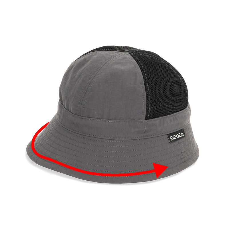 Mesh Enough Hat Black