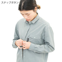 Poly Basic Long Sleeve Shirt　Sage Green