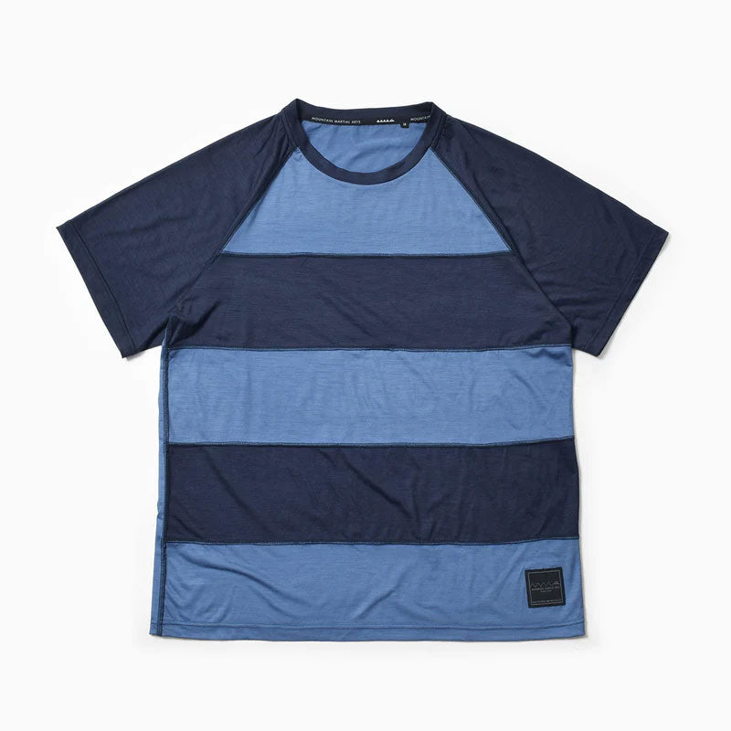 MMA BB Reda Border Wool Tee “JEROME” (Navy)