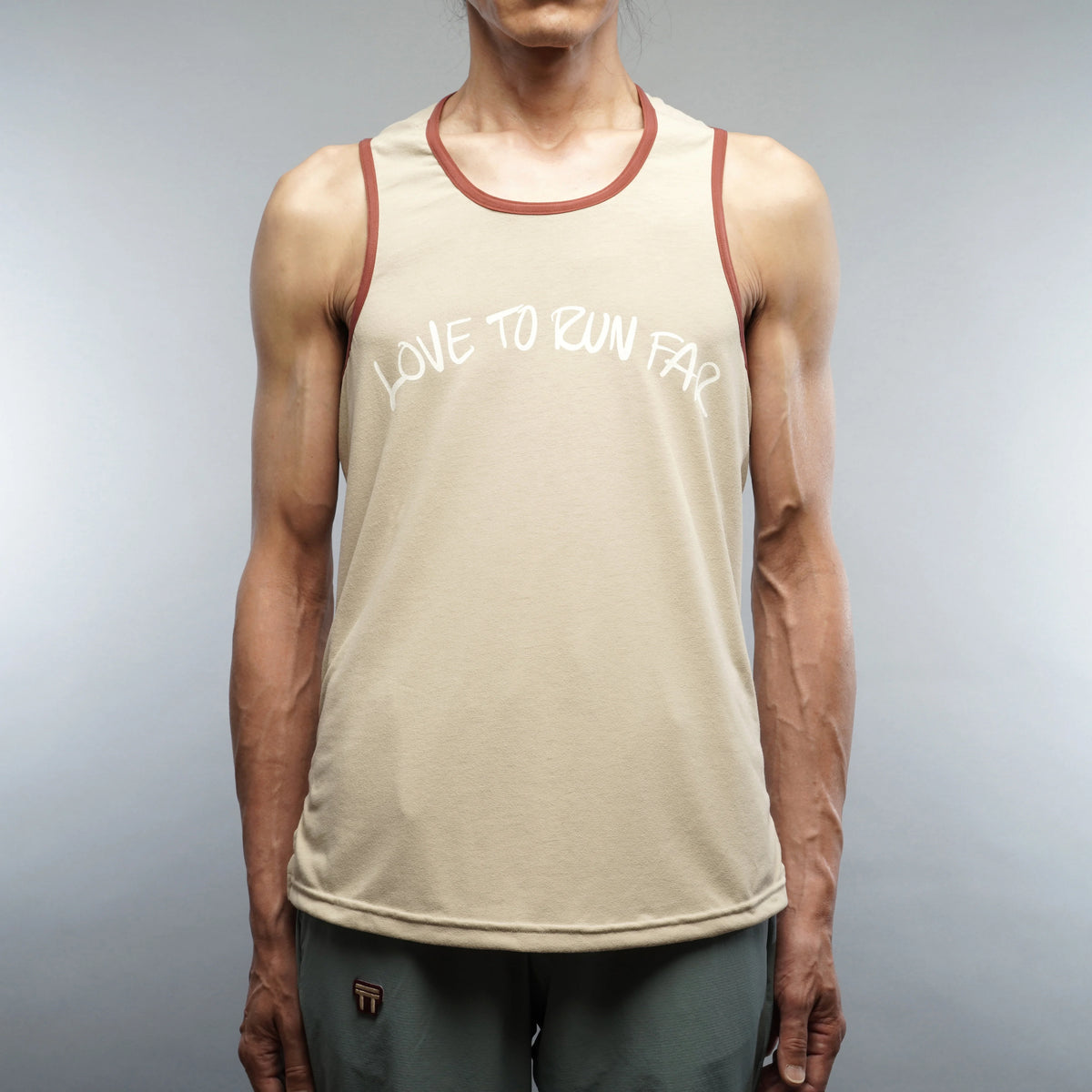 T2 Running Singlet 2025 / Beige