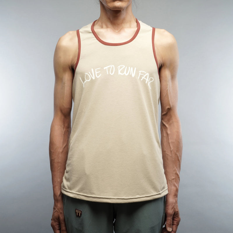 T2 Running Singlet 2025 / Beige