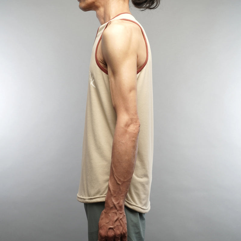 T2 Running Singlet 2025 / Beige