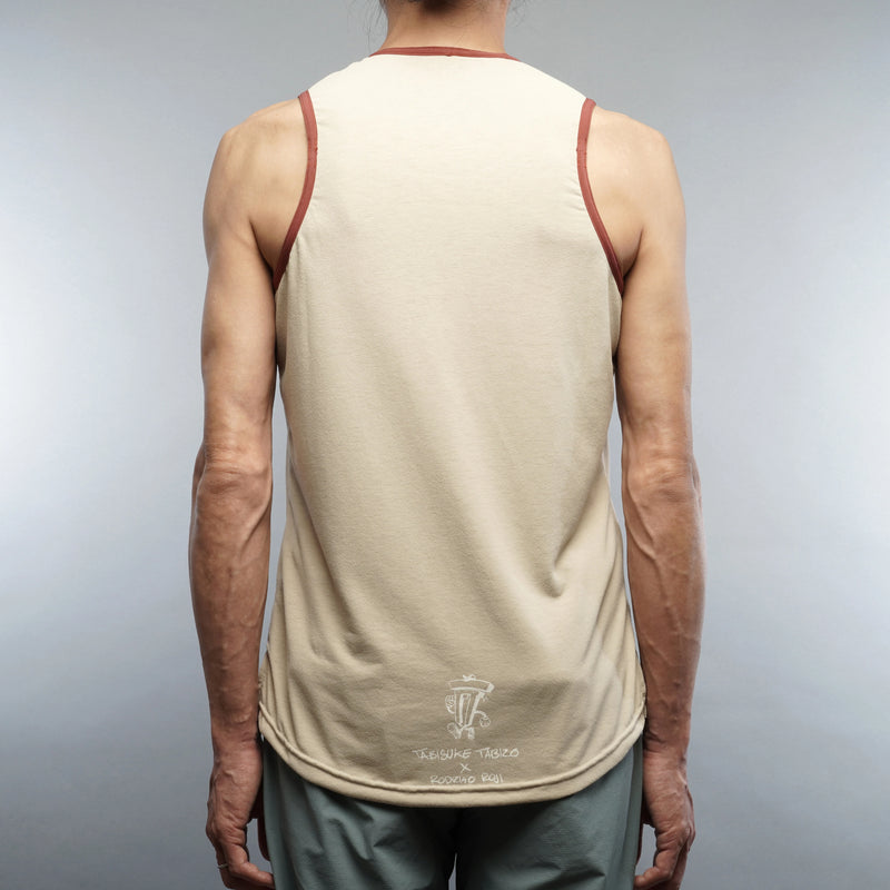 T2 Running Singlet 2025 / Beige