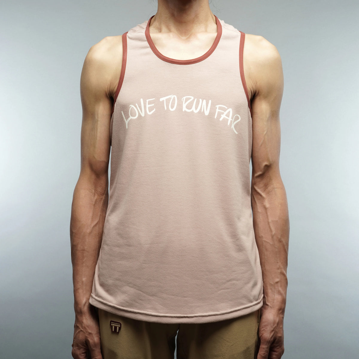 T2 Running Singlet 2025 / Old Rose