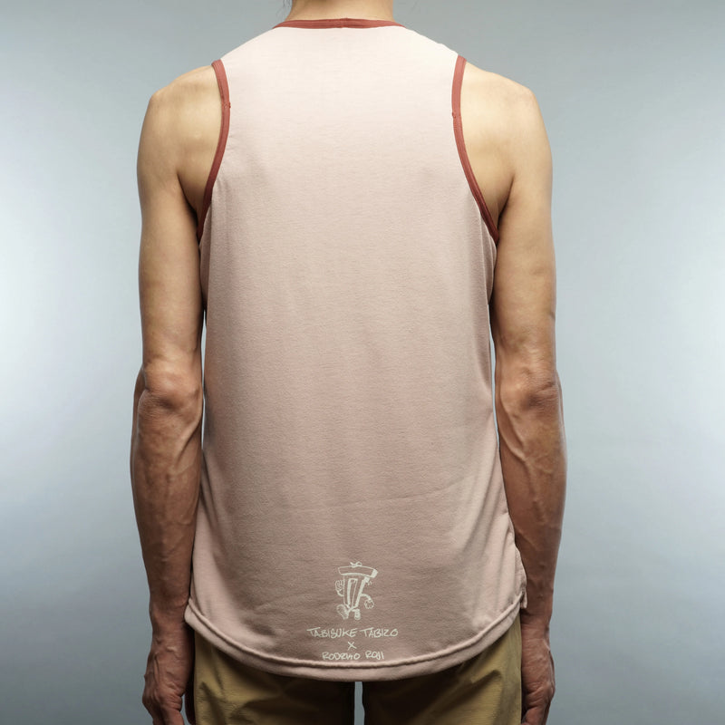 T2 Running Singlet 2025 / Old Rose